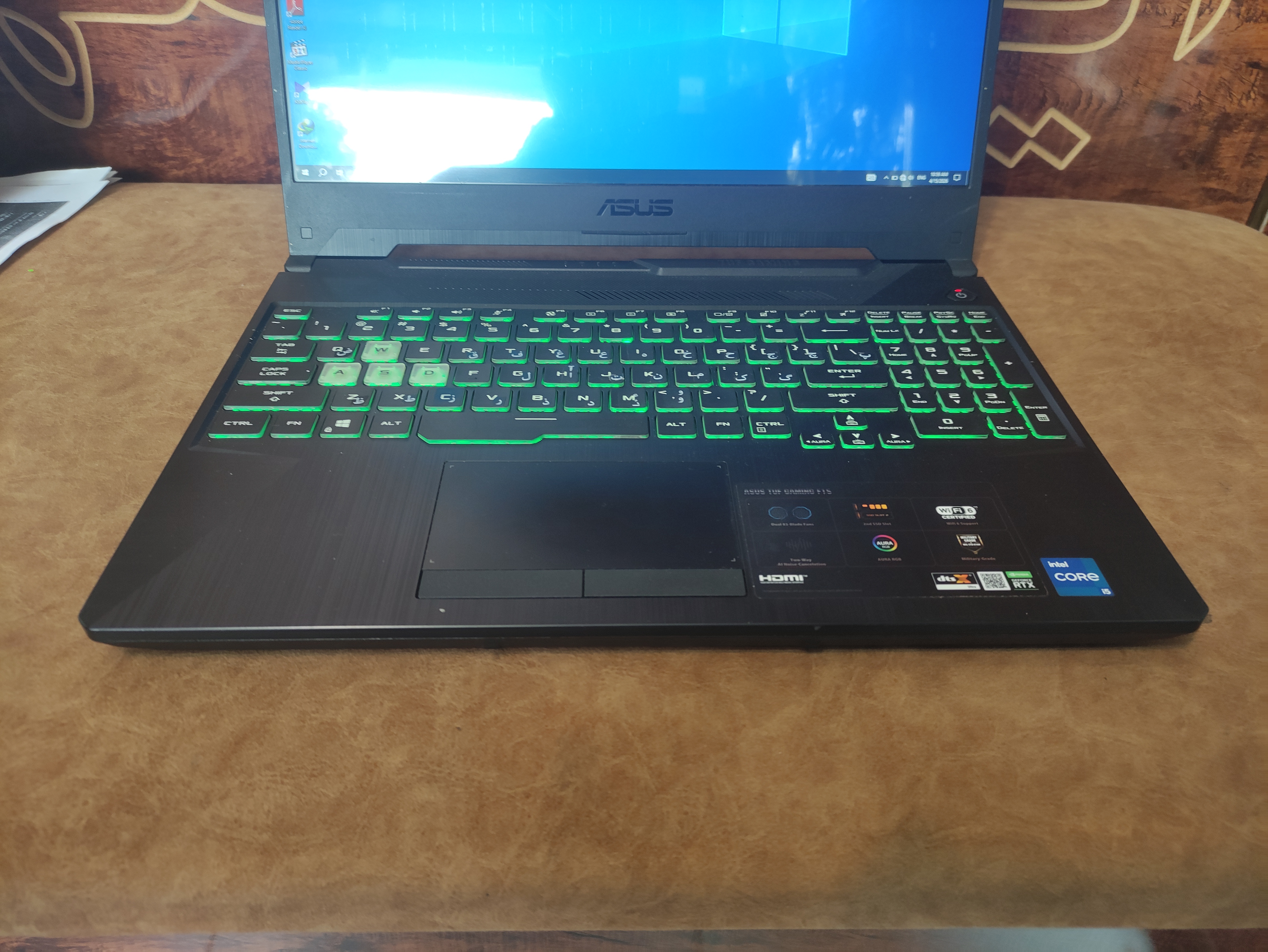 لپتاپ دسته دو ایسوس تاف ASUS TUF GAMING FX506